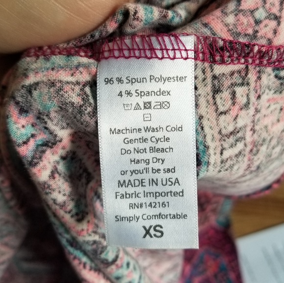 LuLaRoe Azure skirt - Picture 4 of 5